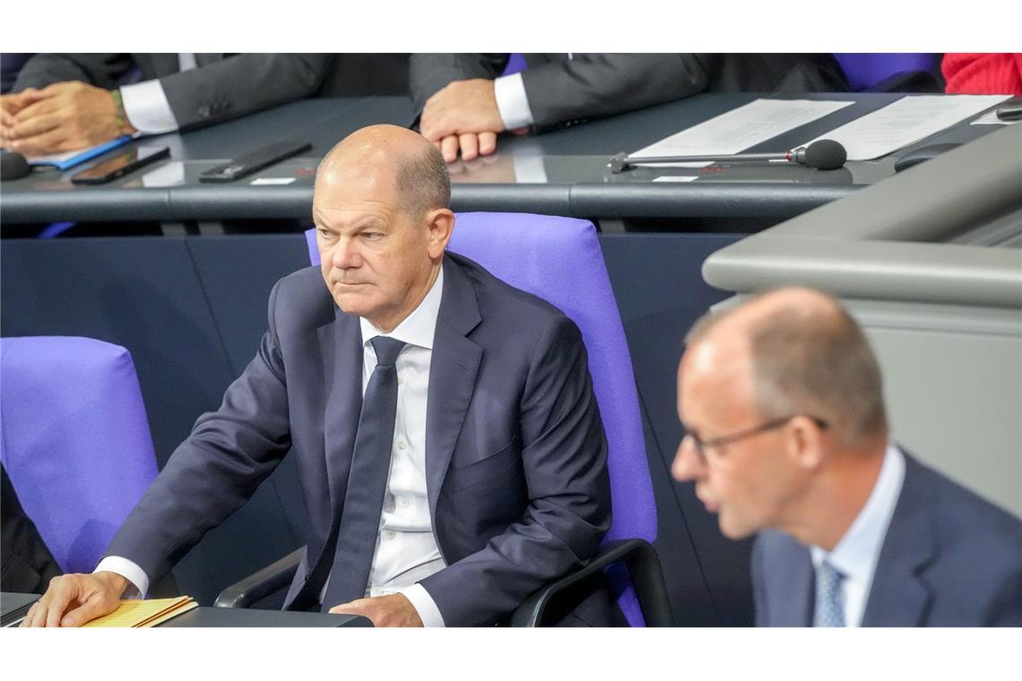 Nun muss Kanzler Olaf Scholz (SPD) die Vertrauensfrage stellen. (Archivbild)