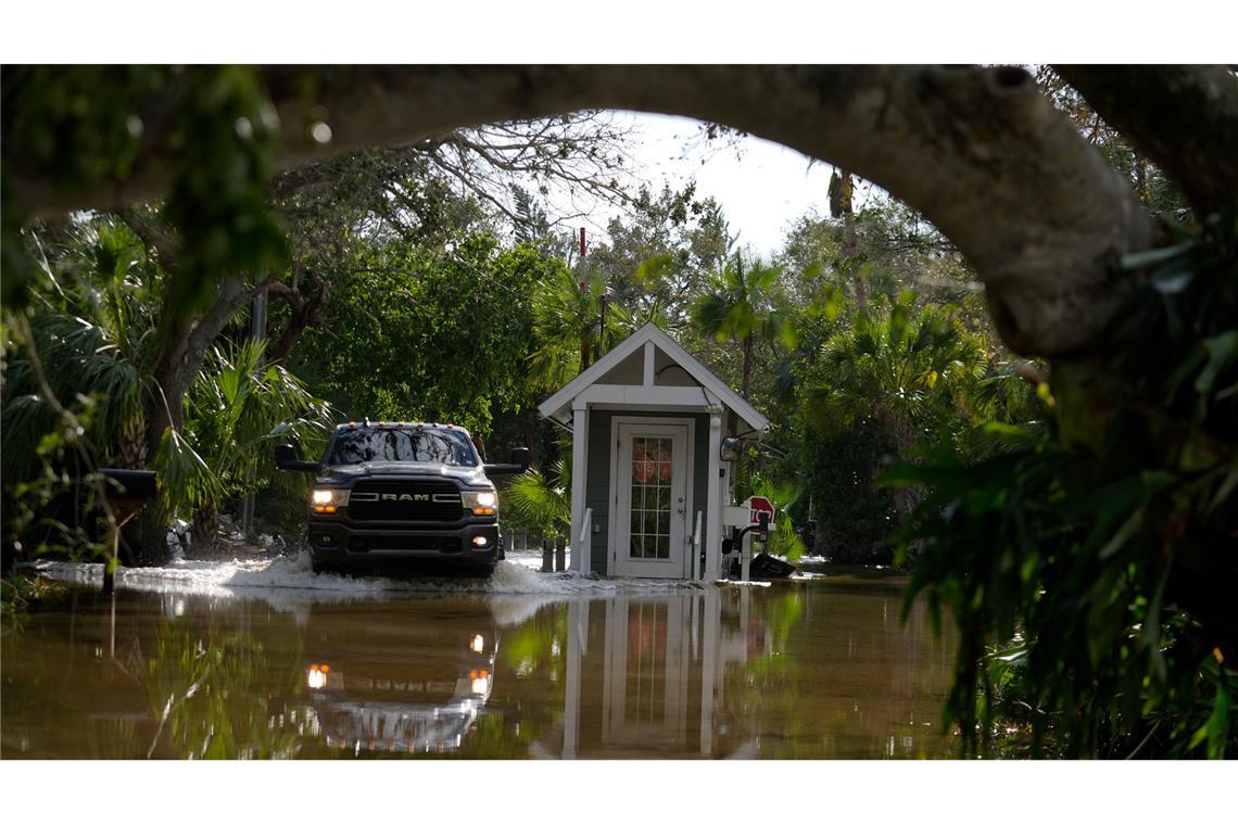 Nur wenige Tage zuvor war der Sturm "Helene" ebenfalls durch Florida gefegt.