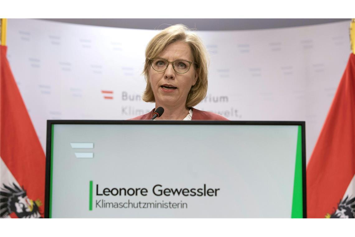 Österreichs Energieministerin Leonore Gewessler (Grüne)  dringt auf Änderungen beimm Gasimport (Foton Archiv)