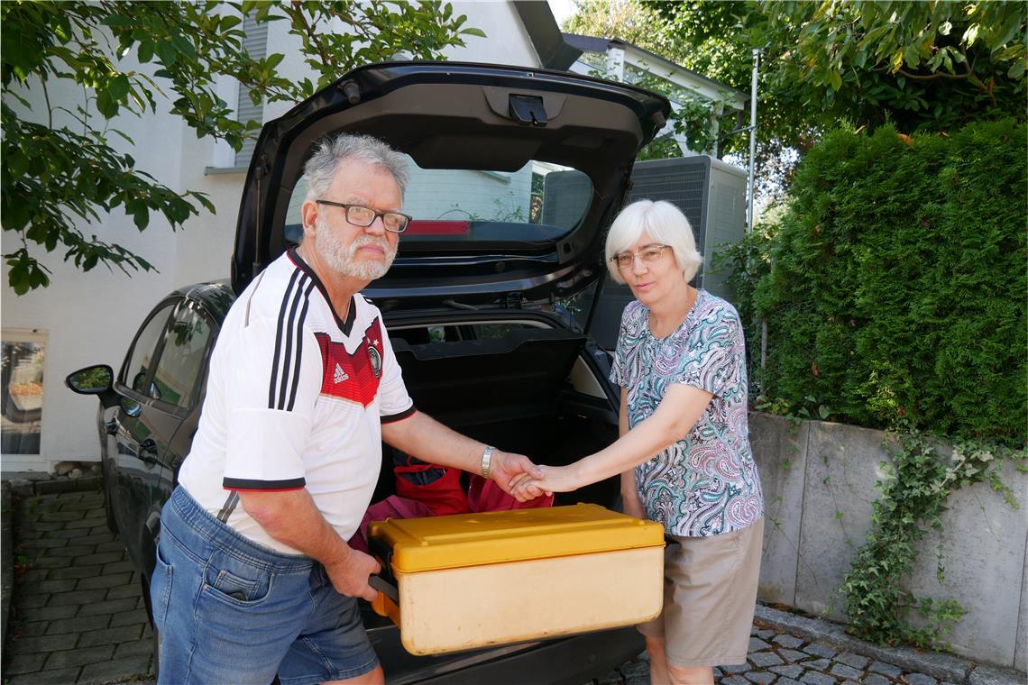 Ohne die tatkräftige Hilfe seiner Frau Monika könnte Willy Schmidt sein soziales Engagement für Obdachlose und Menschen mit psychischen Erkrankungen nicht stemmen.