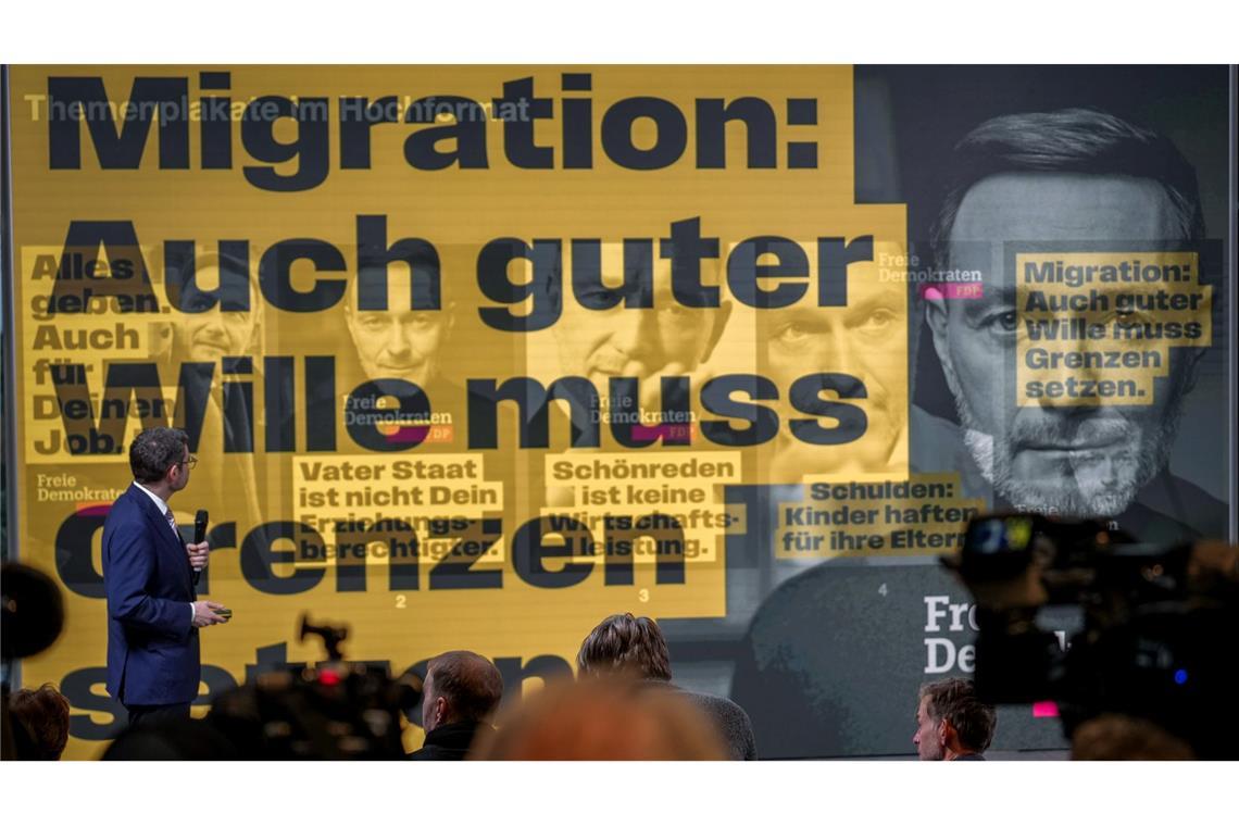 "Ohne Freie Demokraten gibt es keine Chance auf Veränderung", sagt Parteichef Lindner.