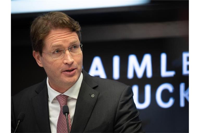 Ola Källenius, Vorstandsvorsitzender der Daimler AG. Foto: Sebastian Gollnow/dpa/Archivbild