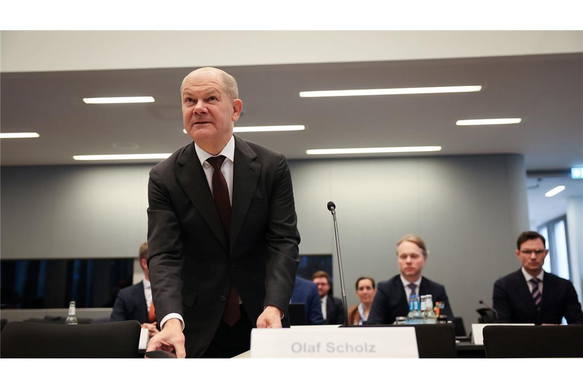 Olaf Scholz sagt erneut im Cum-Ex-Untersuchungsausschuss aus