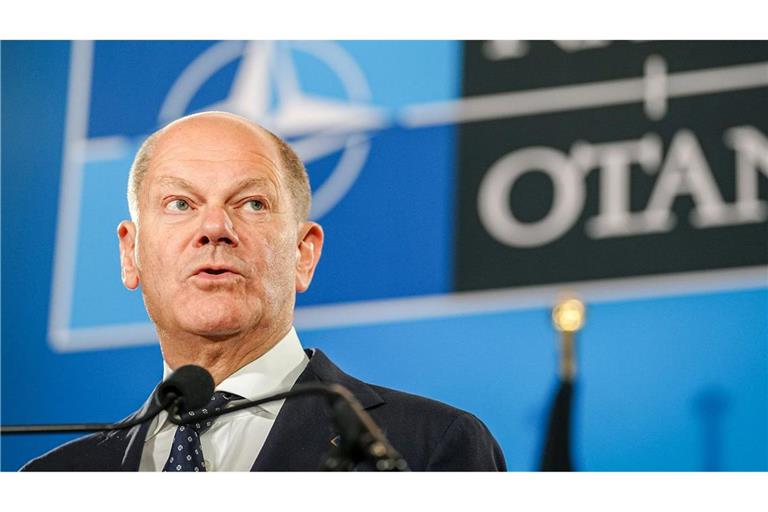 Olaf Scholz (SPD) hat die Forderung Selenskyjs, russische Raketen über ukrainischem Territorium mit eigenen Waffen abzuschießen, zurückgewiesen (Archivfoto).