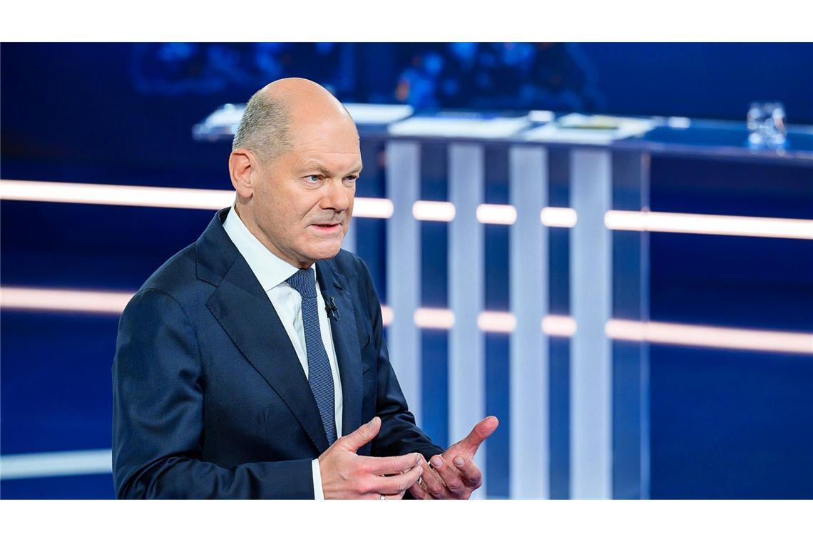 Olaf Scholz stellt sich vor, wie es ist, wieder „ganz normaler Bürger“ zu sein.