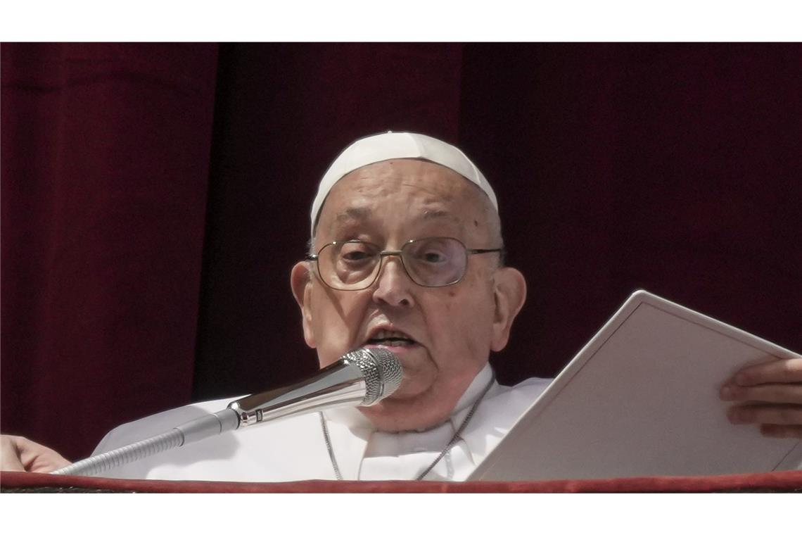 Reaktionen zum Tod von Papst Franziskus Papst Franziskus ist im Alter von 88 Jahren gestorben.