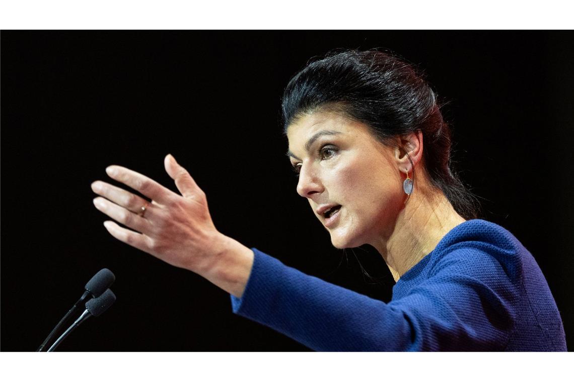 Parteigründerin Sahra Wagenknecht sieht ihre Partei von außen angefeindet. (Archibild)