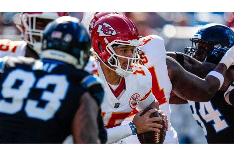 Patrick Mahomes und die Chiefs haben acht ihrer elf Spiele nur äußerst knapp gewonnen.