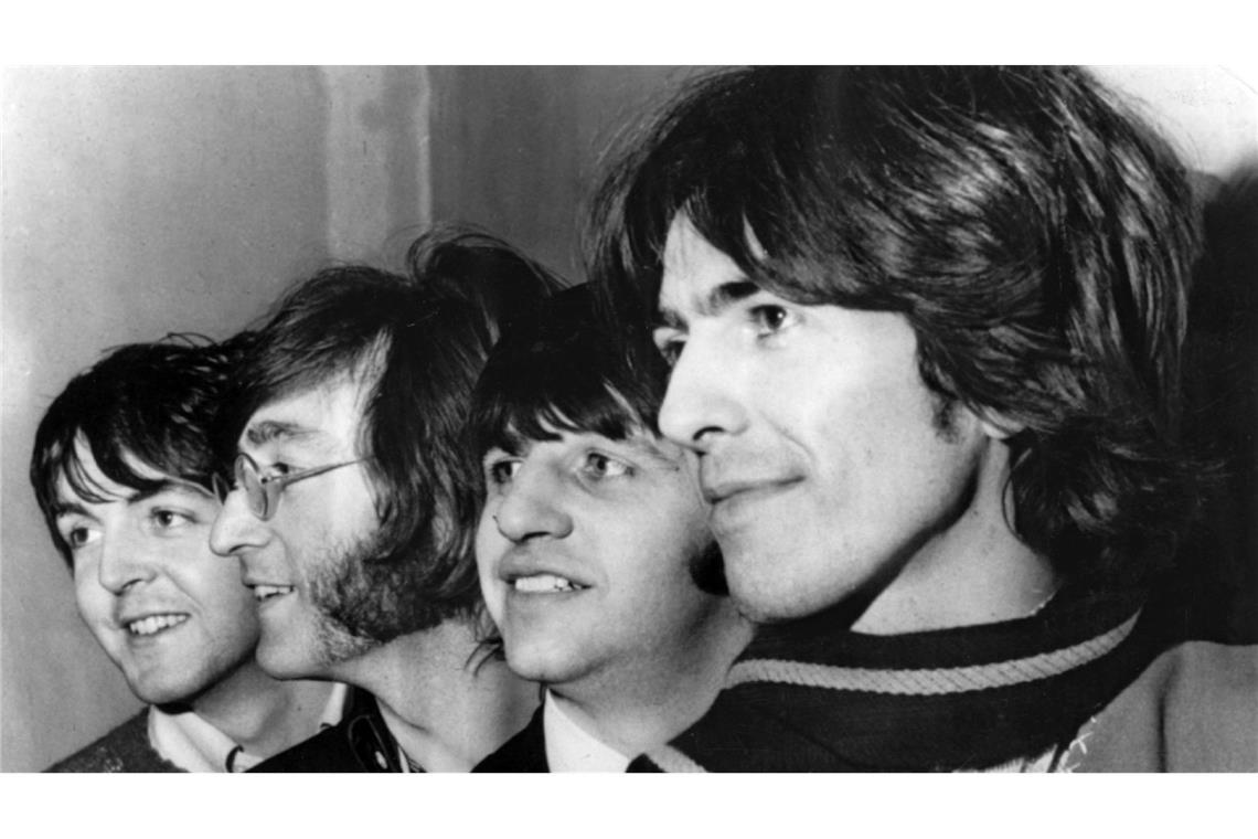 Paul (l-r), John, Ringo und George.