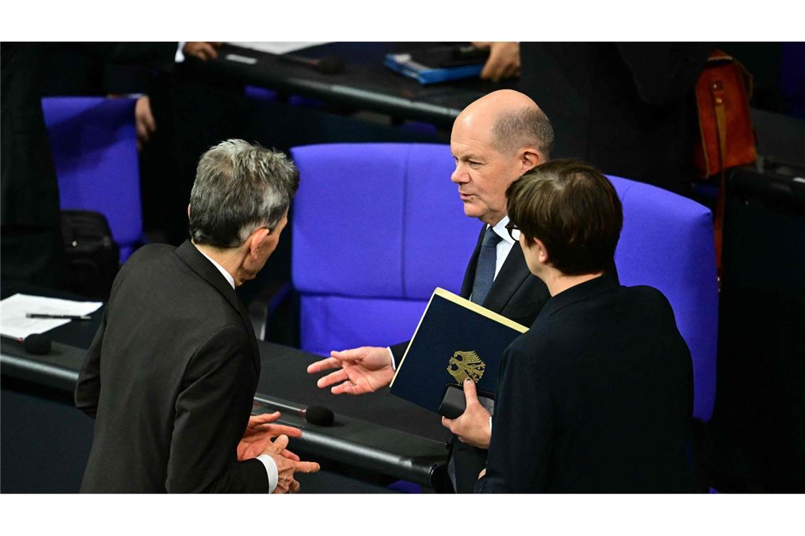 „Peinlich von mir“ –  Bereits am Abend entschuldigte sich  Scholz für sein Verhalten. 