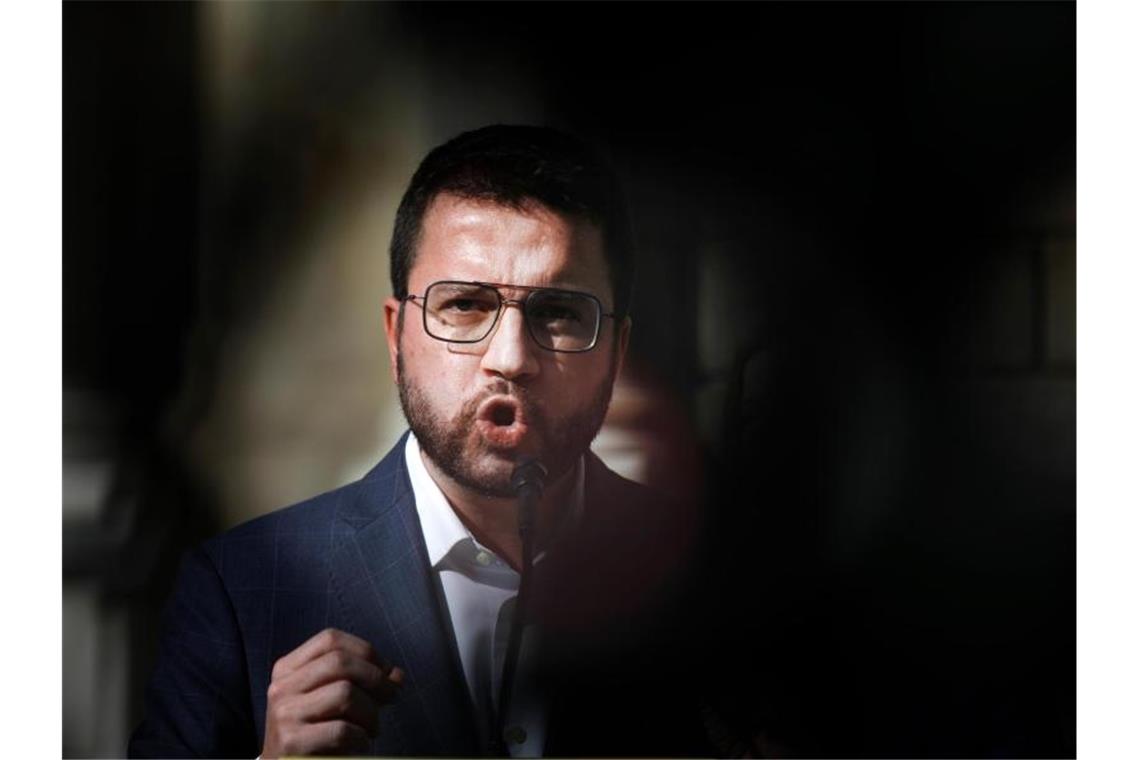 Separatist scheitert bei Regierungschef-Wahl Pere Aragones, Vizepräsident von Katalonien und Kandidat der katalanischen Regionalpartei ERC. Foto: Kike Rincón/EUROPA PRESS/dpa