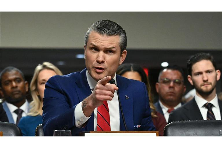 Pete Hegseth, der frühere TV-Moderator, wird Verteidigungsminister unter Donald Trump. (Archivbild)