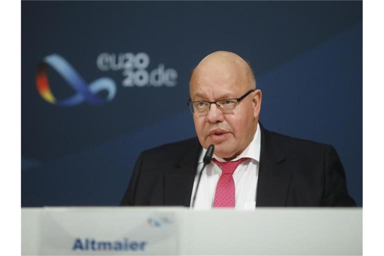 Peter Altmaier (CD), Bundesminister für Wirtschaft und Energie, will die Wirtschaft beim Klimaschutz unterstützen. Foto: Markus Schreiber/Pool AP/dpa