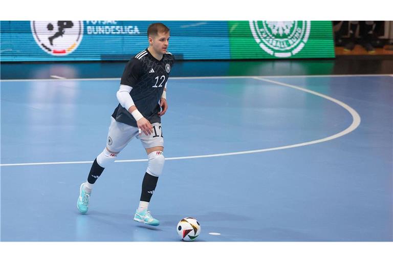 Philipp Pless vom TSV Weilimdorf gehört zum Kader der deutschen Futsal-Nationalmannschaft.