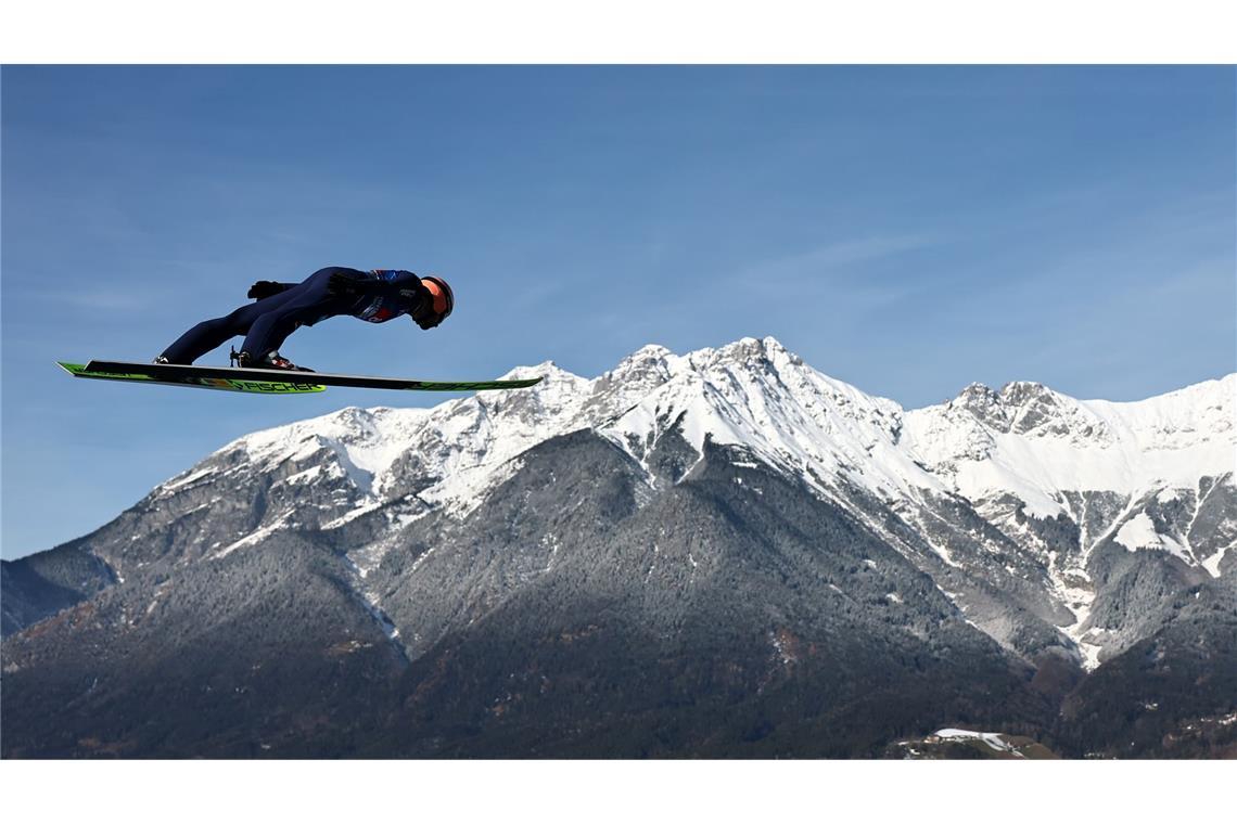 Pius Paschke ist in Innsbruck der beste deutsche Skispringer.