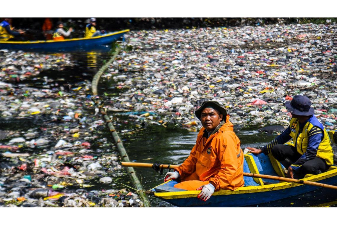 Plastikmüll in Indonesien