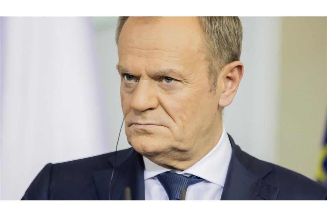 Polens Ministerpräsident Tusk kritisiert Israel.