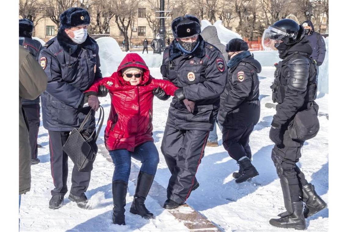 Mehr Als 5000 Festnahmen Bei Massenprotest In Russland