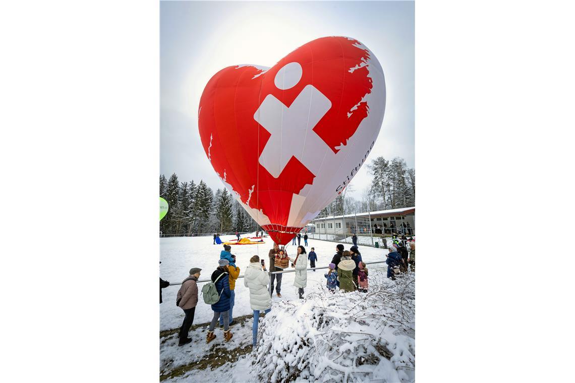 Präsentation besonderer Ballonformen und -figuren