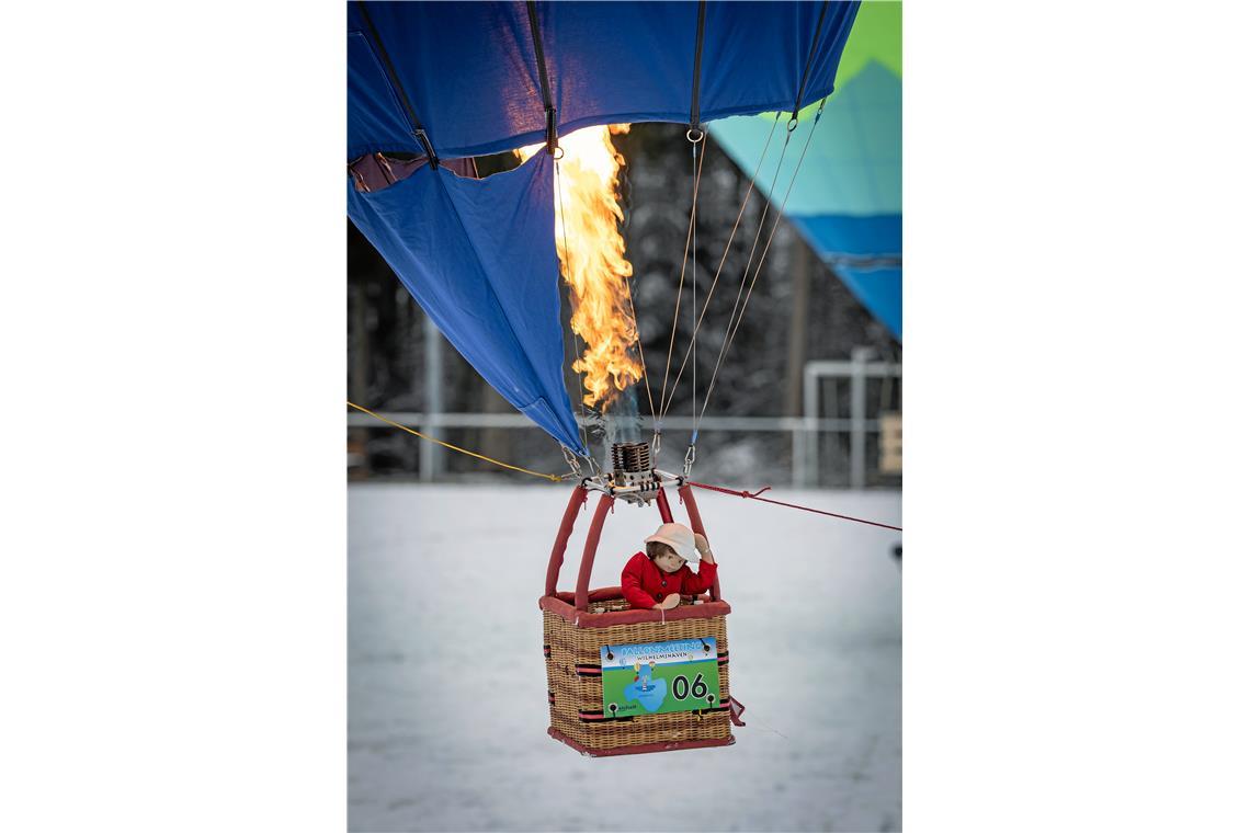 Präsentation besonderer Ballonformen und -figuren