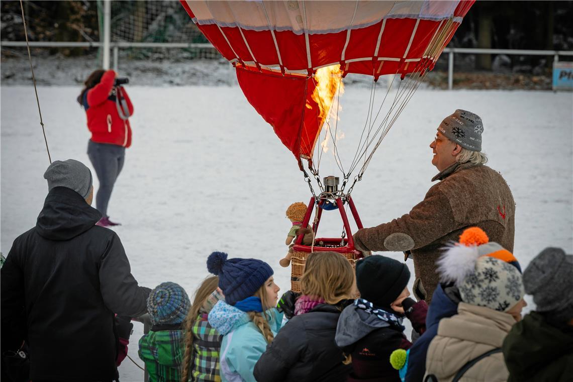 Präsentation besonderer Ballonformen und -figuren