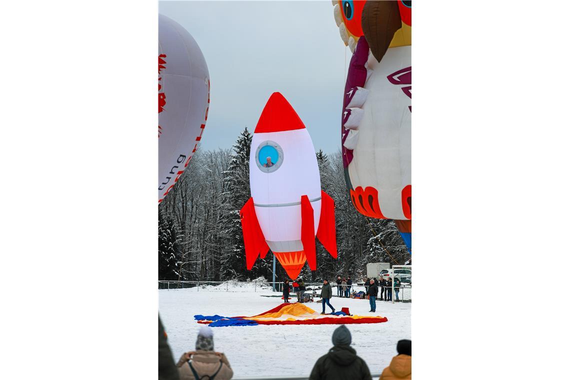 Präsentation besonderer Ballonformen und -figuren