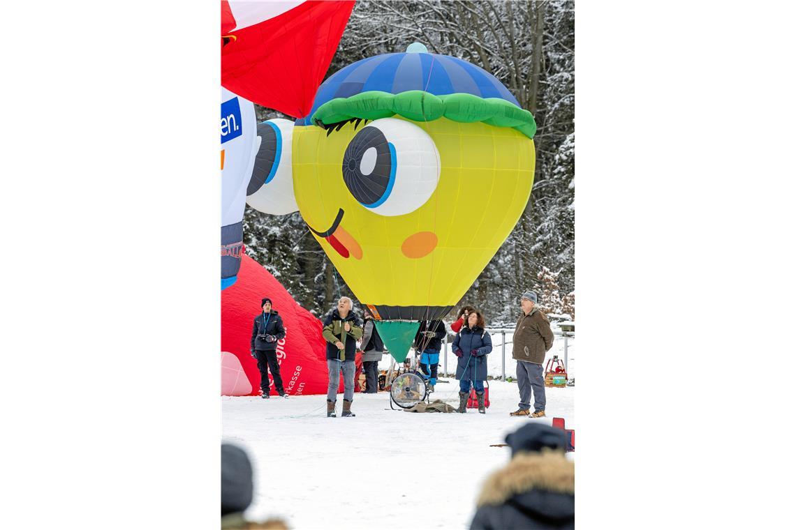 Präsentation besonderer Ballonformen und –figuren