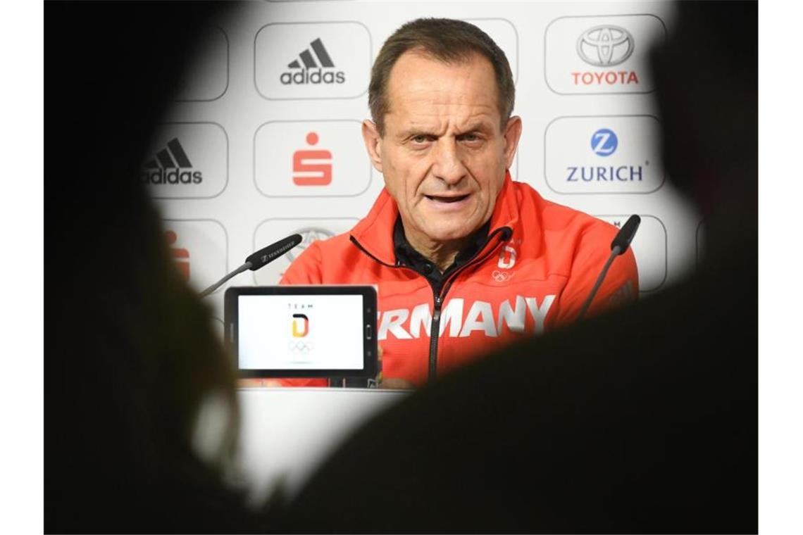 Hörmann: Olympia-Bewerbung nicht aus Krisenlage diskutieren Präsident des Deutschen Olympischen Sportbundes: Alfons Hörmann. Foto: Tobias Hase/dpa