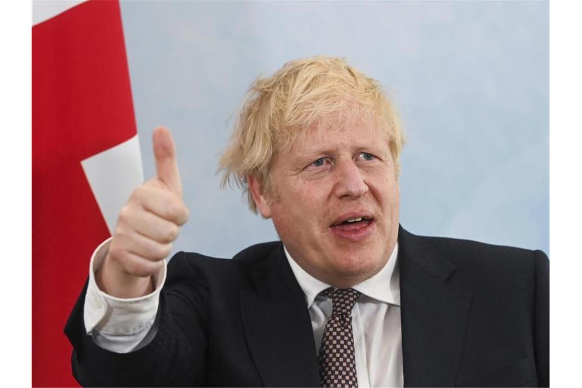 Johnson schlägt Spende von einer Milliarde Impfdosen vor Premier Boris Johnson ist Gastgeber des G7-Gipfels in Cornwall. Foto: Toby Melville/reuters pool/AP/dpa