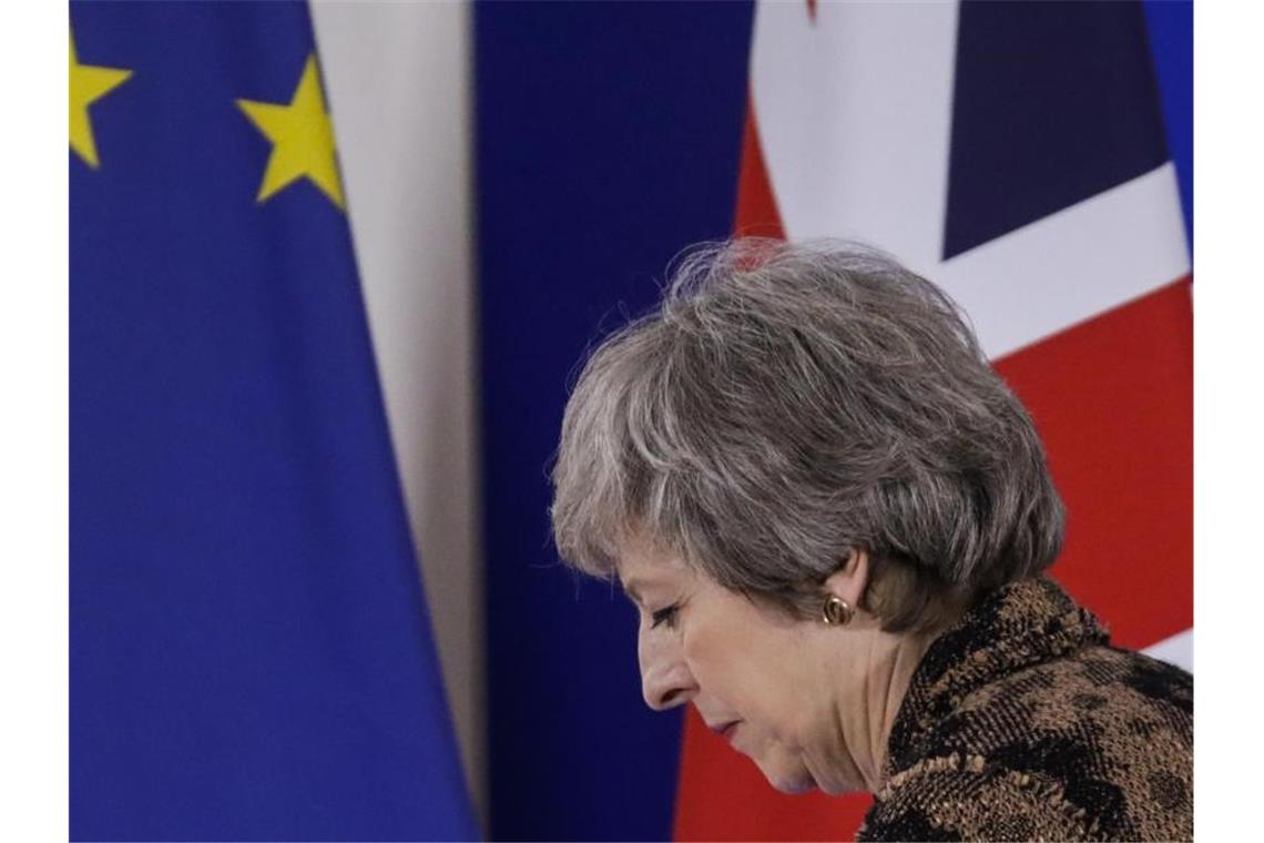 May tritt zurück - Johnson will neuer Premier werden Premierministerin Theresa May hat ihren Rücktritt angekündigt. Foto: Thierry Roge/BELGA/Archiv
