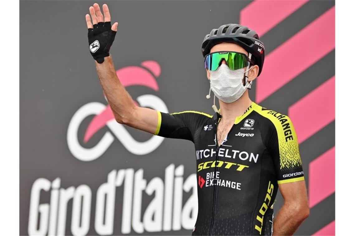 Prominenter Corona-Fall beim Giro d'Italia: Simon Yates. Foto: Massimo Paolone/LaPresse/dpa