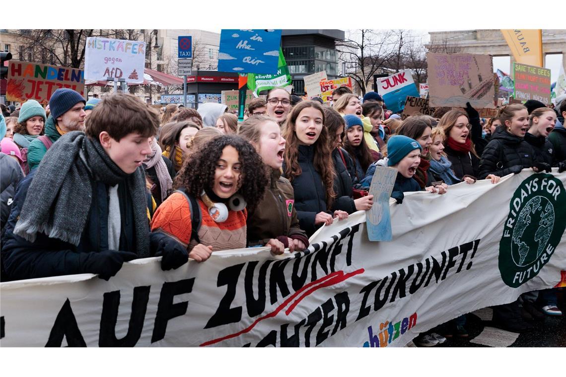 Protest für die Zukunft.