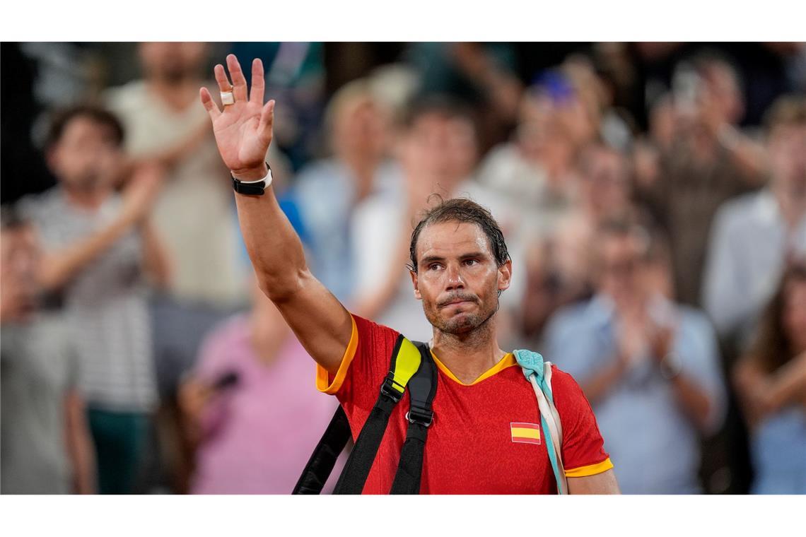 Rafael Nadal nimmt endgültig Abschied als Tennisprofi.