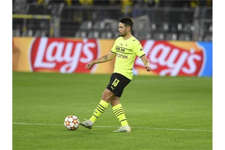 Raphael Guerreiro von Borussia Dortmund. Foto: Bernd Thissen/dpa/Archivbild