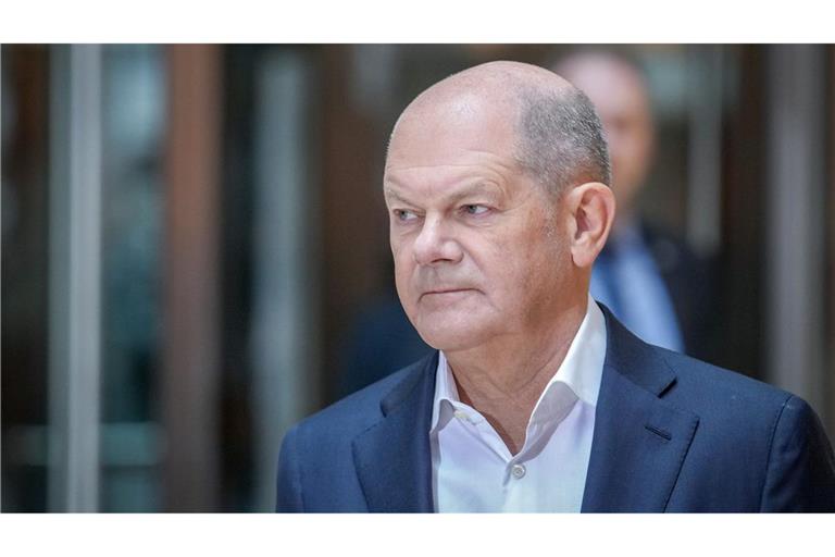 Regierungssprecher Hebestreit schloss aus, dass Kanzler Scholz vor der Bundestagswahl am 23. Februar nach Moskau reist. (Archivbild)