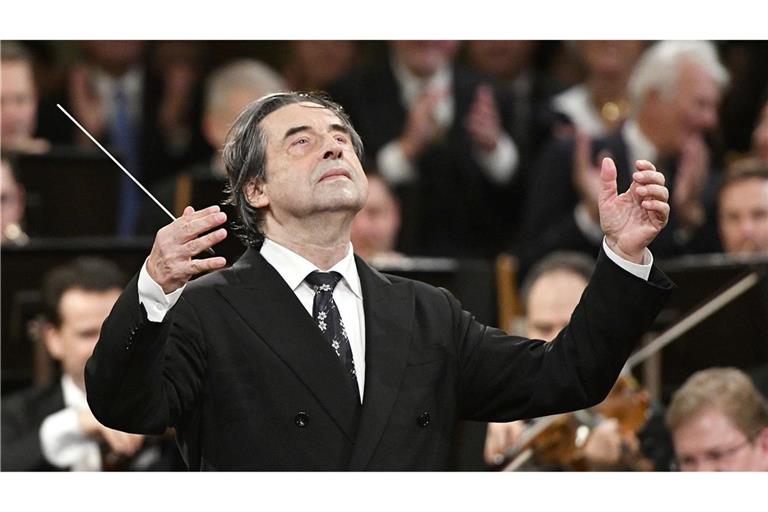 Riccardo Muti dirigiert das Wiener Neujahrskonzert 2025. (Foto: Archiv)