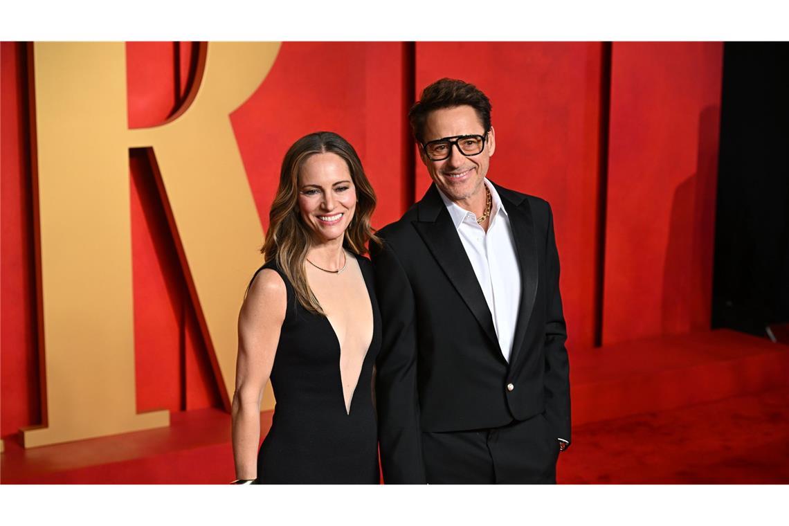 Robert Downey Jr und seine Frau Susan Downey