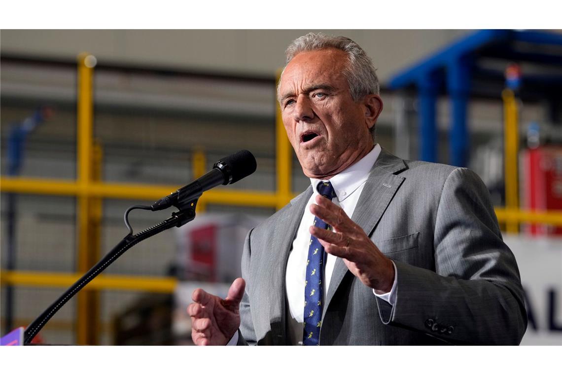 Robert F. Kennedy Jr. soll Trumps Gesundheitsminister werden