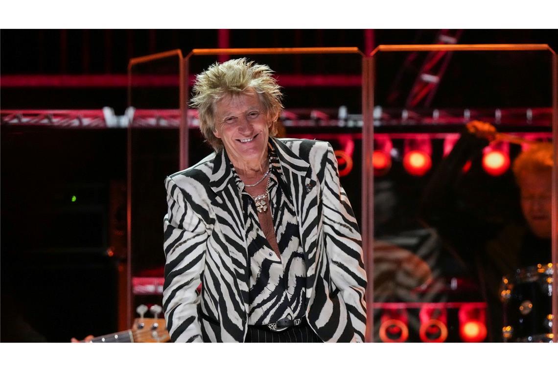 Rod Stewart begeistert mit alten Hits.