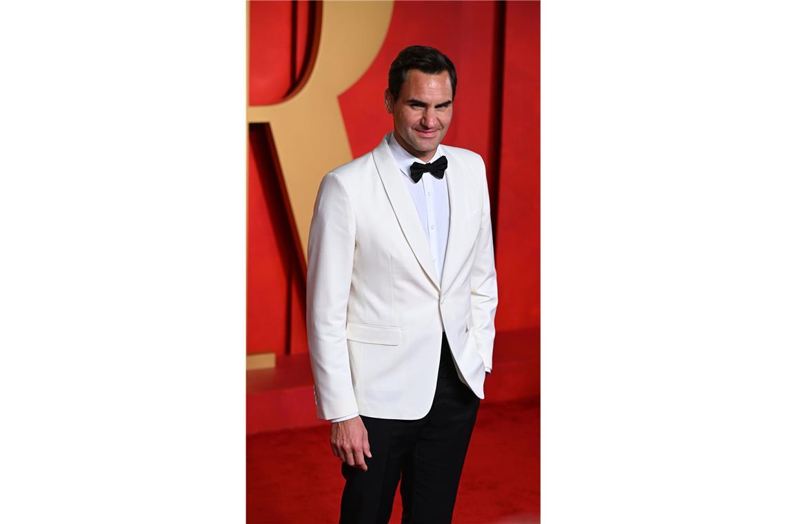 Roger Federer auf der Vanity Fair Oscar Party.
