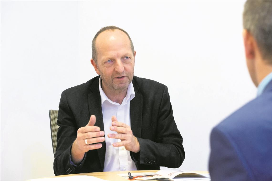 Roland Jeck ist Fachbereichsleiter Grundschulen im Staatlichen Schulamt.Foto: J. Fiedler