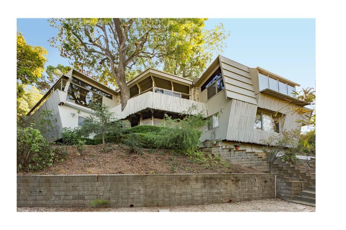 Rudolph Schindler entwarf die „Kallis-Sharlin Residence“  1946 in Los Angeles für den Künstler Mischa Kallis.