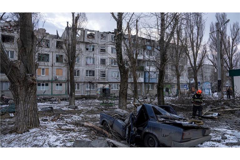 Russische Truppen greifen Pokrowsk weiter an. (Archivbild)