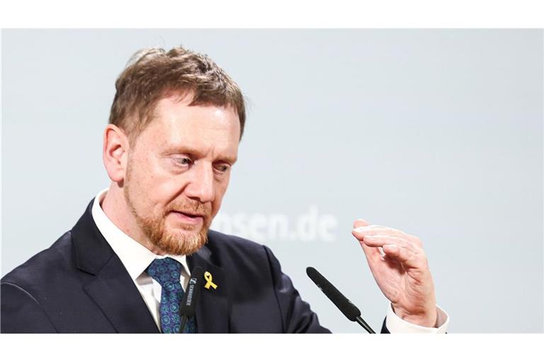 Sachsens Ministerpräsident Kretschmer hofft, dass in Zukunft auch wieder eine Annäherung zwischen Deutschland und Russland möglich sein wird. (Archivbild)