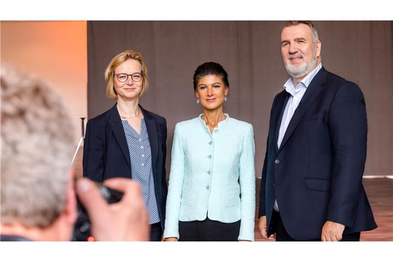 Sahra Wagenknecht (m) hat die Thüringer BSW-Spitze zuletzt hart kritisiert.