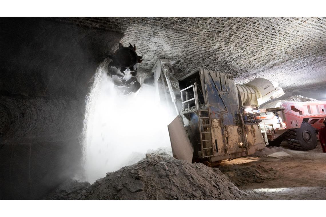 Salz liegt in Deutschland tief unter der Erde und wird in Bergwerken abgebaut. (Archivbild)