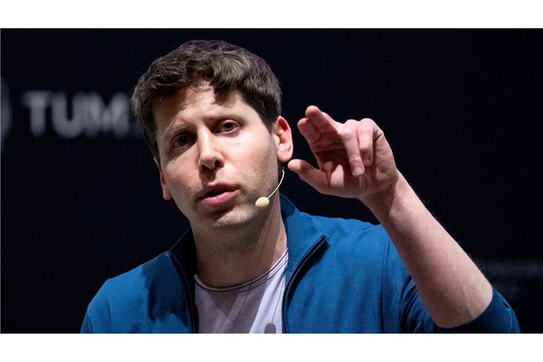 Sam Altman, Geschäftsführer (CEO) von OpenAI und Erfinder der KI-Software ChatGPT hat die Vorwürfe des sexuellen Missbrauchs seiner Schwester zurückgewiesen. (Archivbild)