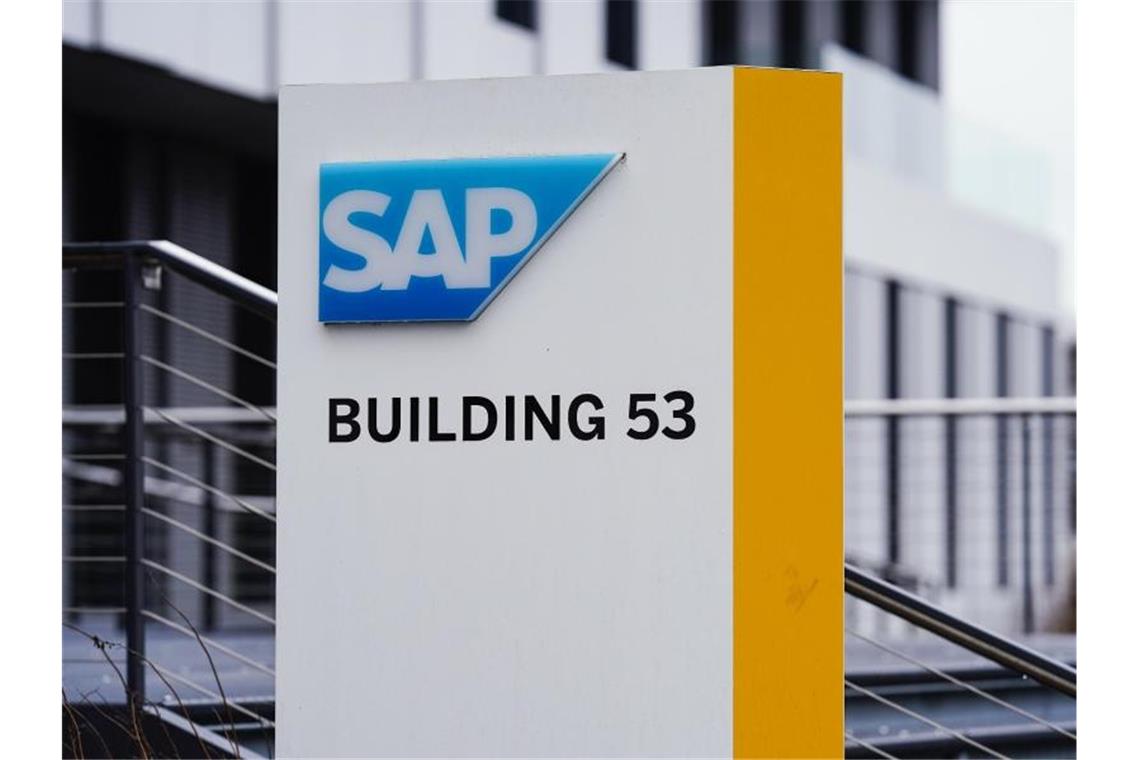 Softwaregigant SAP übernimmt US-Finanz-Start-up SAP gibt seine Geschäftszahlen für das abgelaufende Jahr bekannt. Foto: Uwe Anspach/dpa