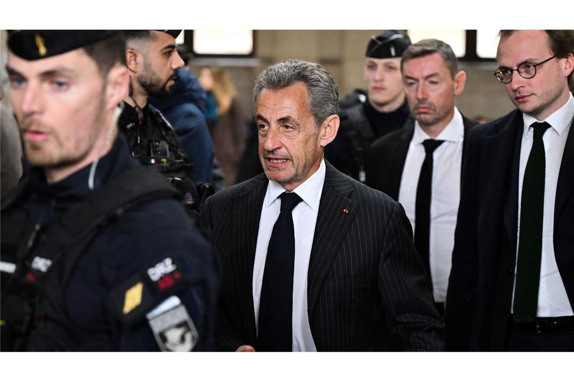 Sarkozy musste sich bereits wegen diverser Affären vor Gericht verantworten (Archivbild).