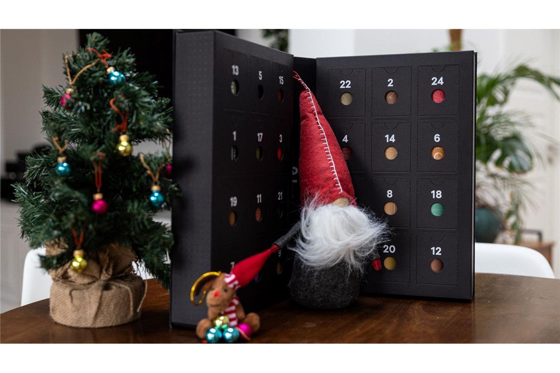 Schicke Verpackung, edler Inhalt: Für Adventskalender kann man locker mehrere Hundert Euro ausgeben.